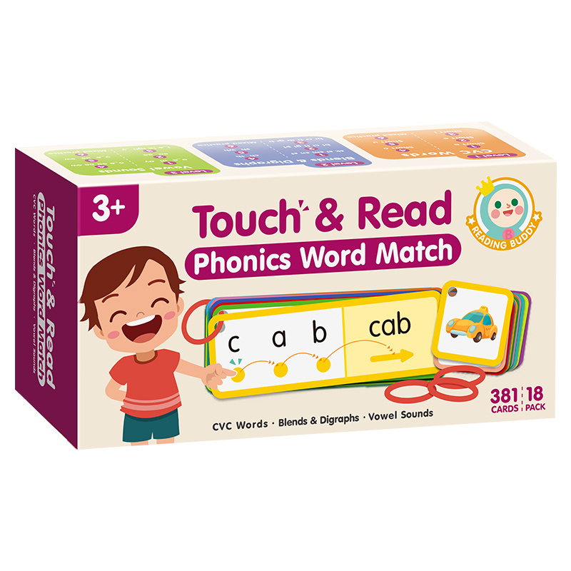 Playdate Smart Readers Collection: Touch and Read - Phonics Word Match