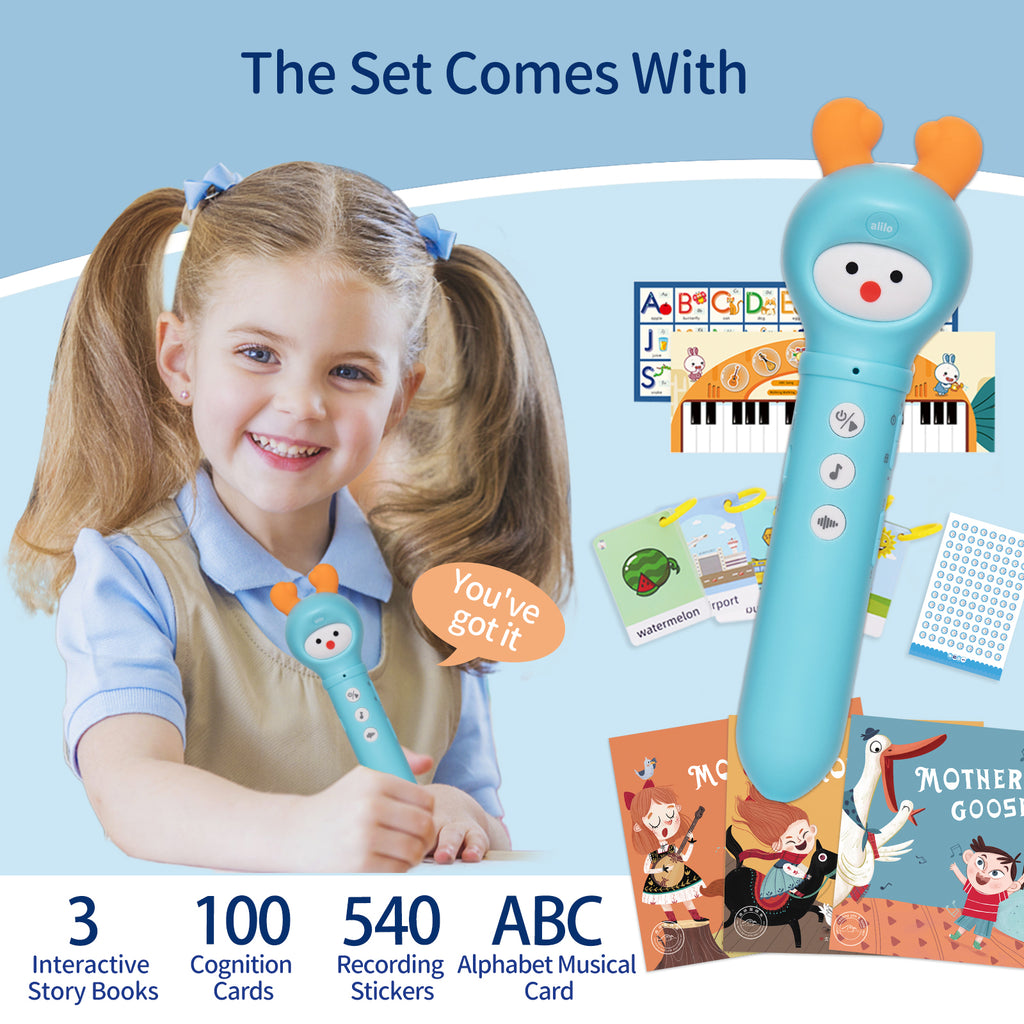 Alilo Cognitive Learning Pen Set D3C - English Version