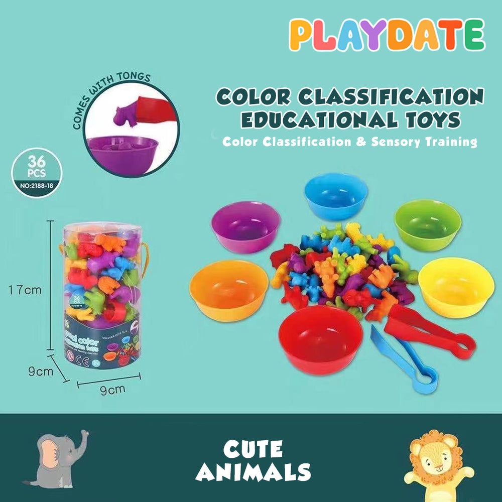 Playdate Color Classification Educational Toys