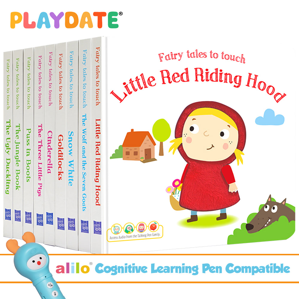 Playdate Smart Readers Collection: Fairy Tales To Touch (9 Books)