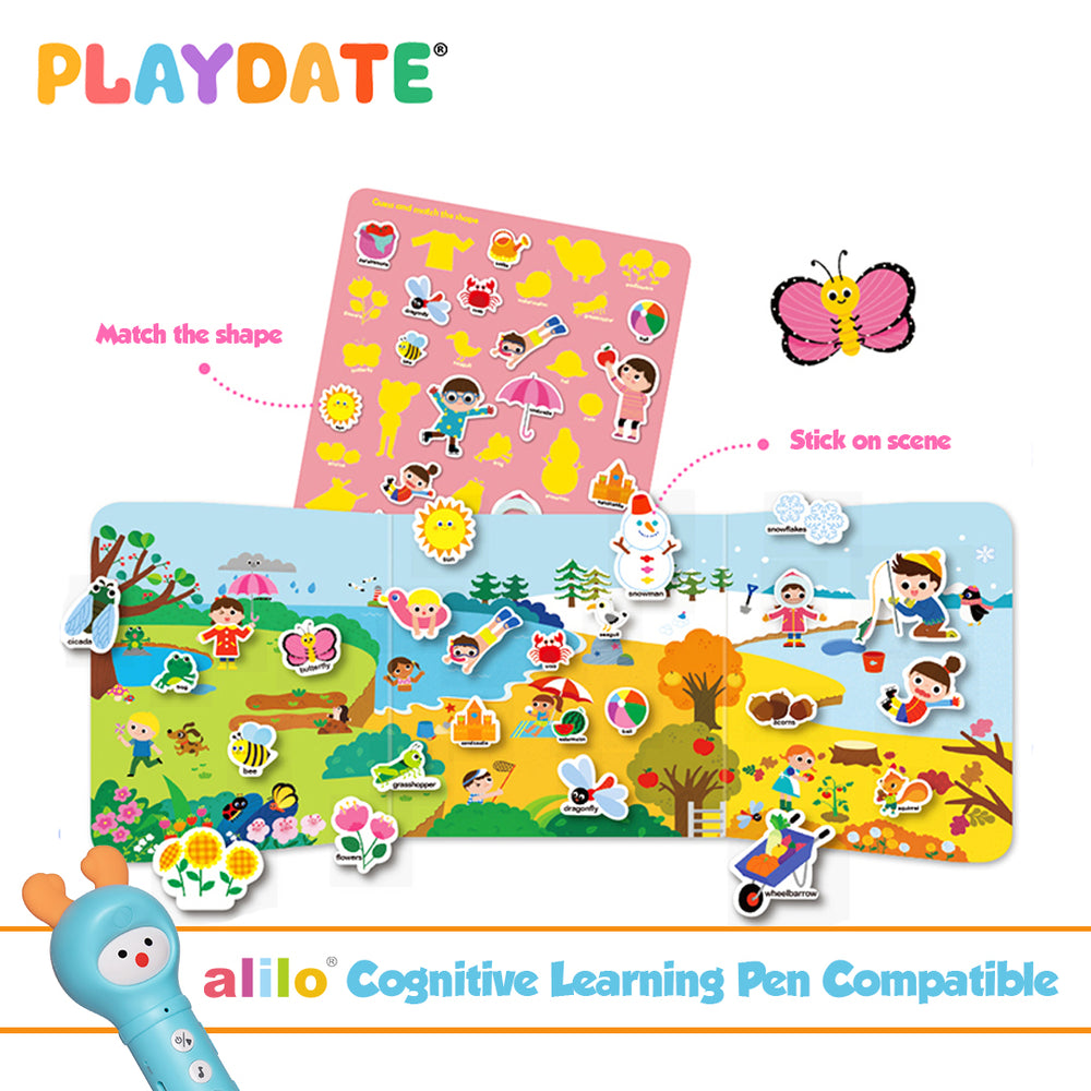 Playdate Smart Readers Collection: First Sticker Book (10 Books)
