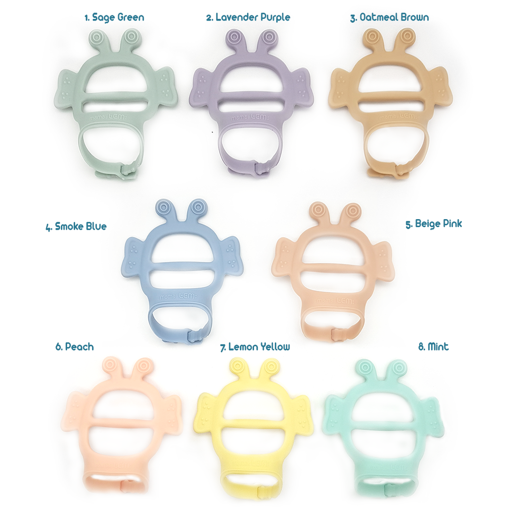 Mama's TEM JemJem Glove Premium Teether + Bunny Case