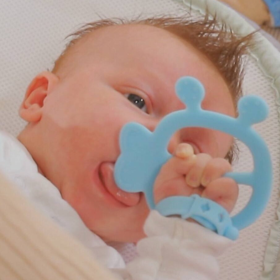 Mama's TEM JemJem Glove Premium Teether + Bunny Case