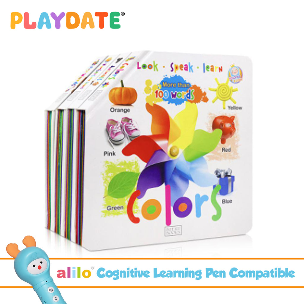 Playdate Smart Readers Collection: Look Speak Learn (4 Books)