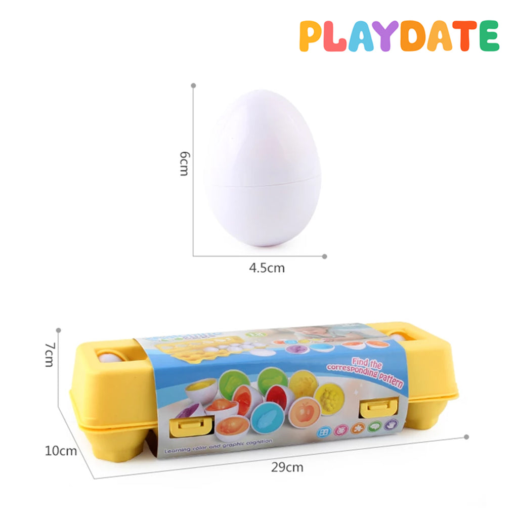 Playdate Matching Eggs Educational Toys