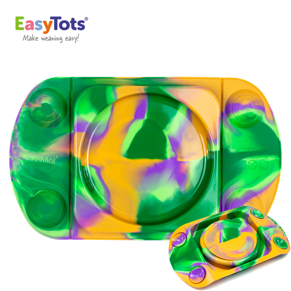 EasyTots EasyMat MiniMax: Portable Open Baby Suction Tray