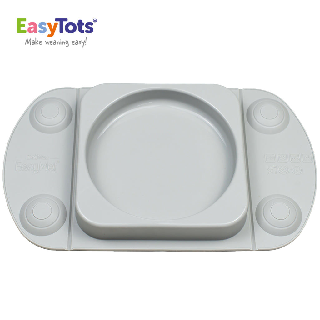EasyTots EasyMat MiniMax: Portable Open Baby Suction Tray