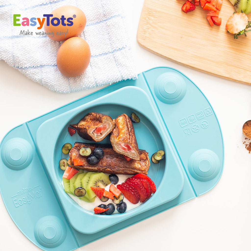 EasyTots EasyMat MiniMax: Portable Open Baby Suction Tray