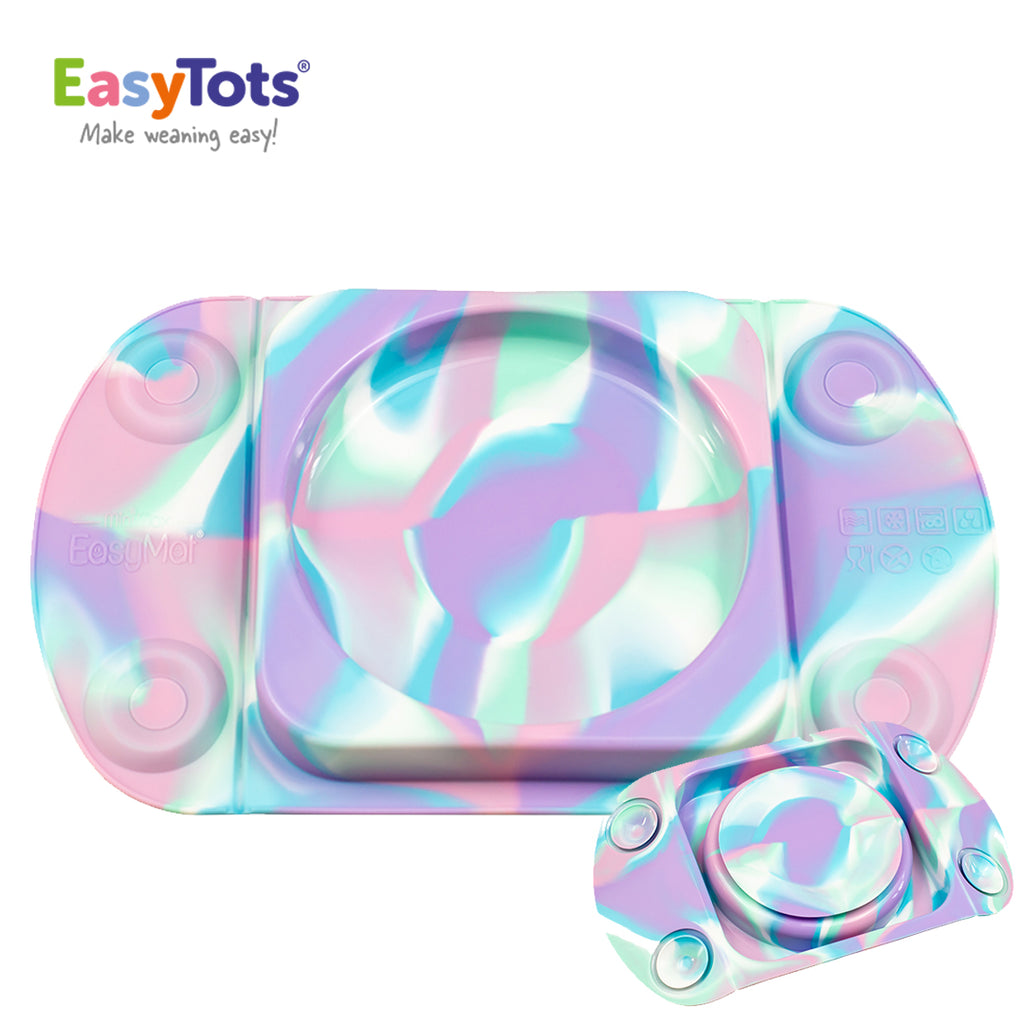 EasyTots EasyMat MiniMax: Portable Open Baby Suction Tray