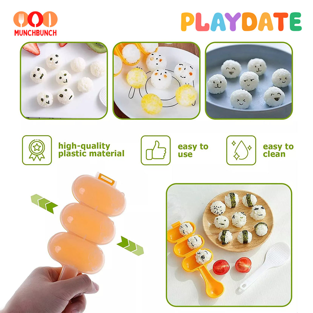 Playdate MunchBunch Rice Ball Maker
