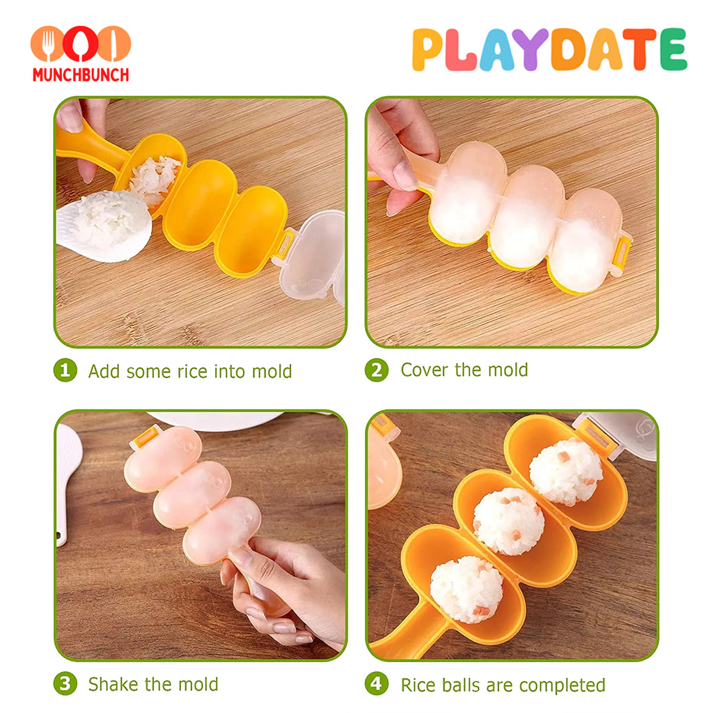 Playdate MunchBunch Rice Ball Maker