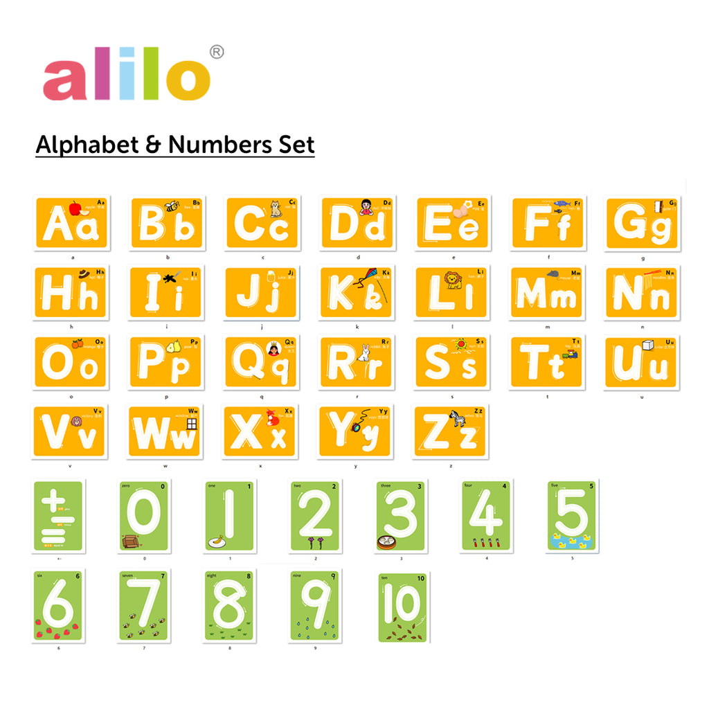Alilo Educational Stencil Set for Magic Writing Tablet